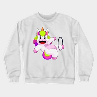 Unicorn Fitness Gymnastics Sports Crewneck Sweatshirt